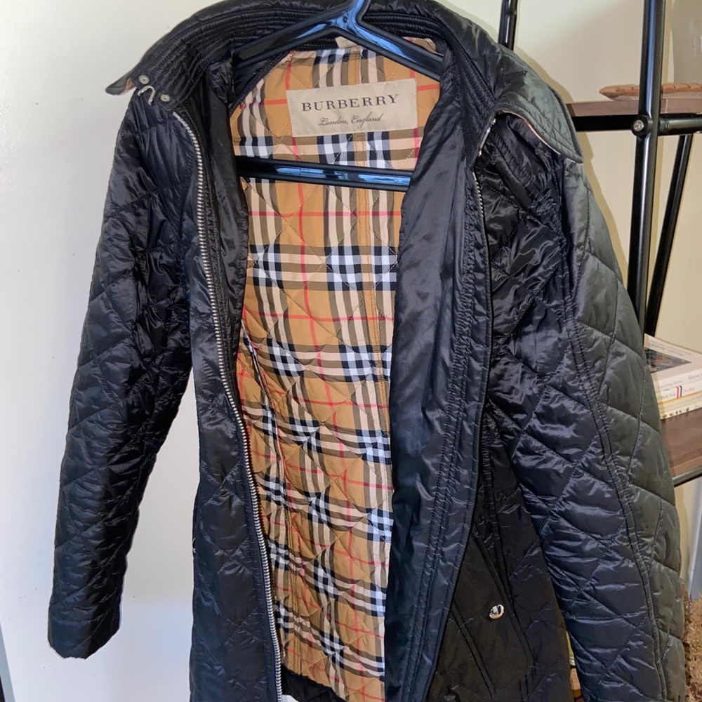 Burberry rain coat
